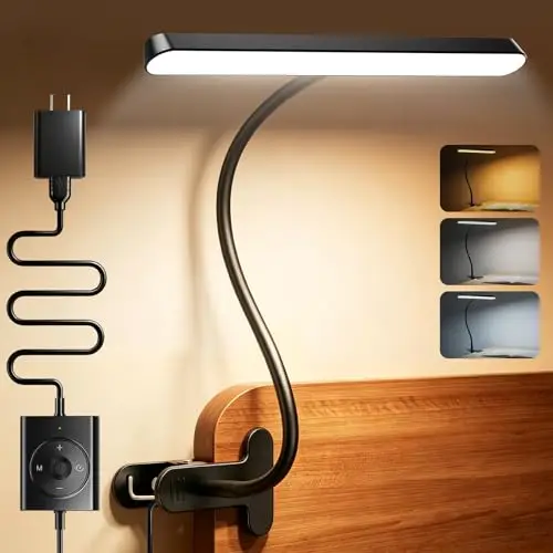 glocusent 7w horizontal led-klemmlampe