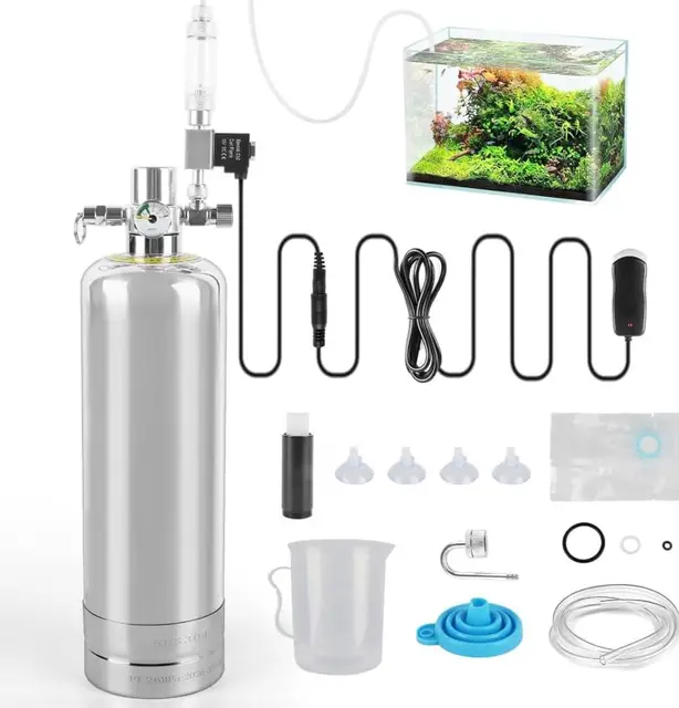veftbltrem 2l co2 aquarium komplettset