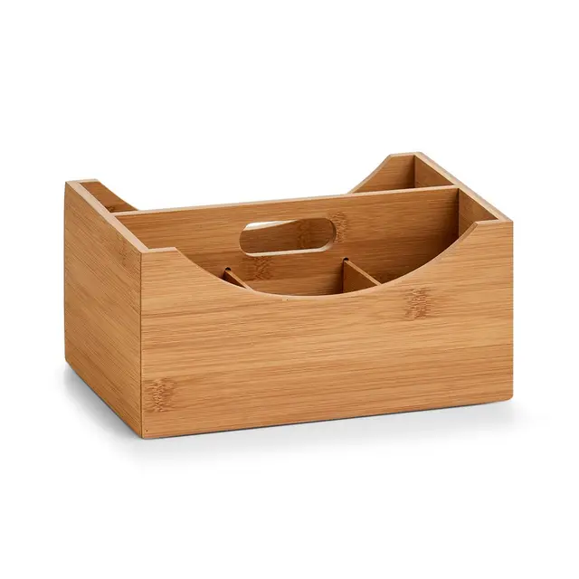Zeller 13336 Ordnungsbox m. Griff, Bamboo