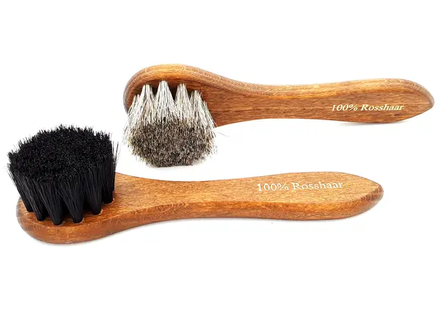 delara schuhbürste mit buchegriff 2er