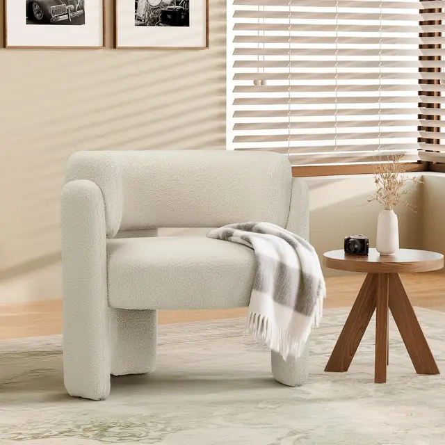 colamy modern velvet ohrensessel 3-bein