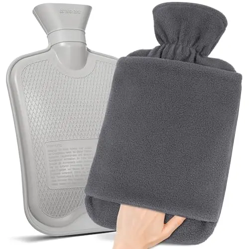 mupas wärmflasche 2l mit vliesbezug