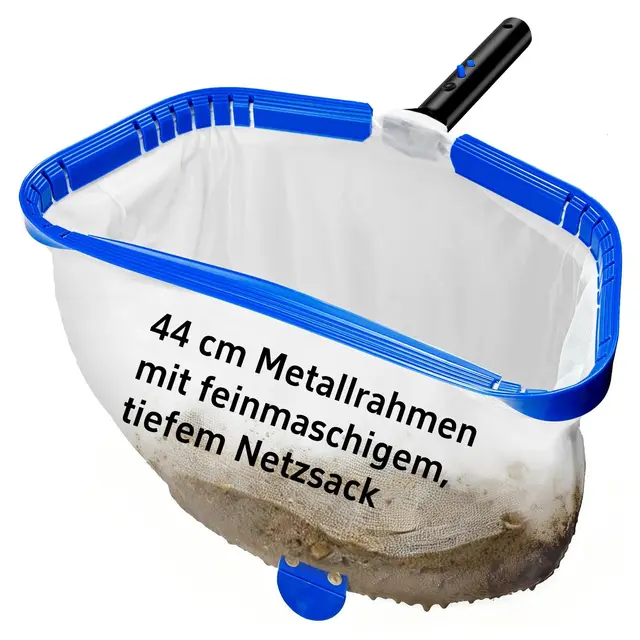 romivo pool kescher feinmaschig 44 cm