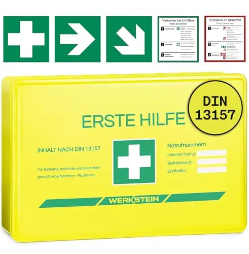 WERKSTEIN Erste Hilfe Verbandskasten