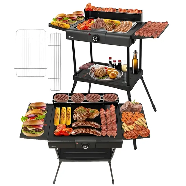 zilan 2in1 elektrogrill 2400 watt