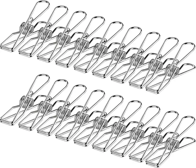 skroad 100 stück edelstahl