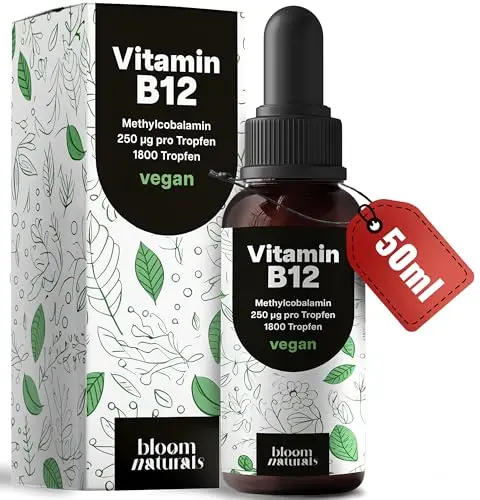 Bloom Naturals B12 Tropfen