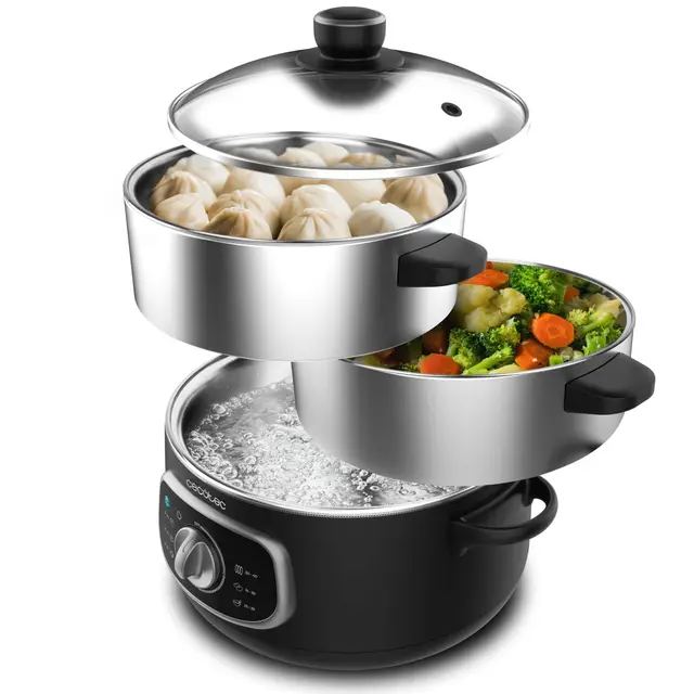 cecopm vapovita steelpot dampfgarer 10l