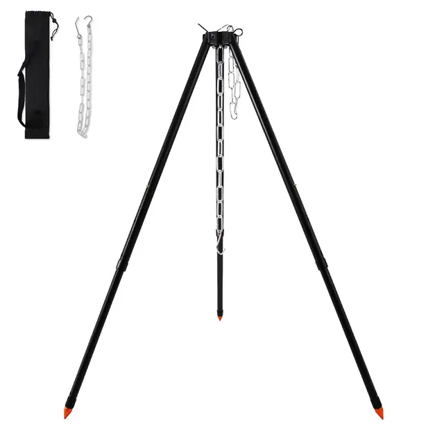 mrdeer schwenkgrill 122cm dreibein