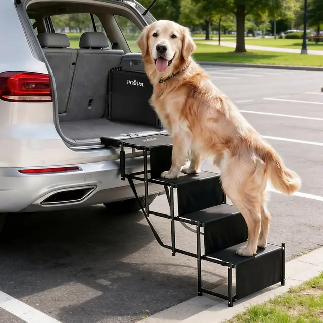 priorpet hundetreppe klappbar 53-81cm