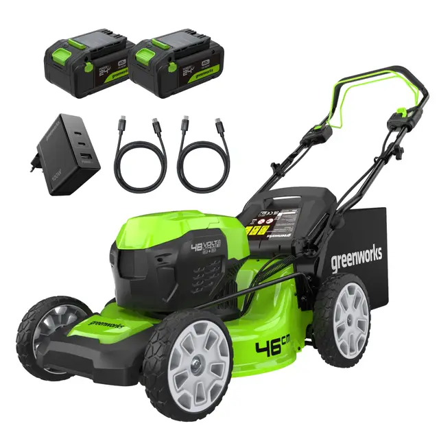 Greenworks Akku-Rasenmäher 46cm