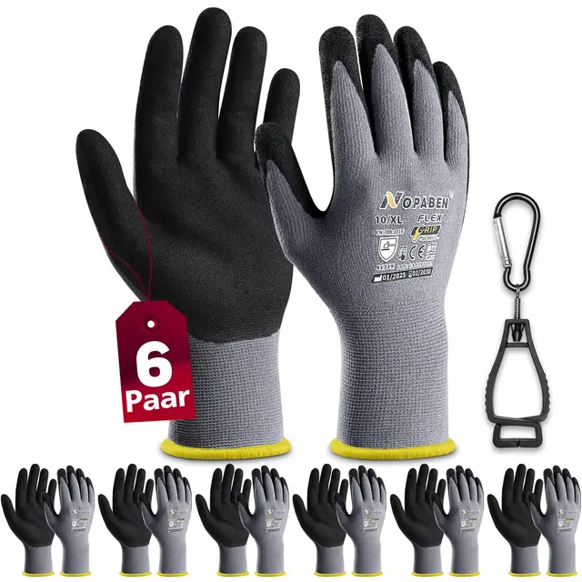 nopaben arbeitshandschuhe 6 paar