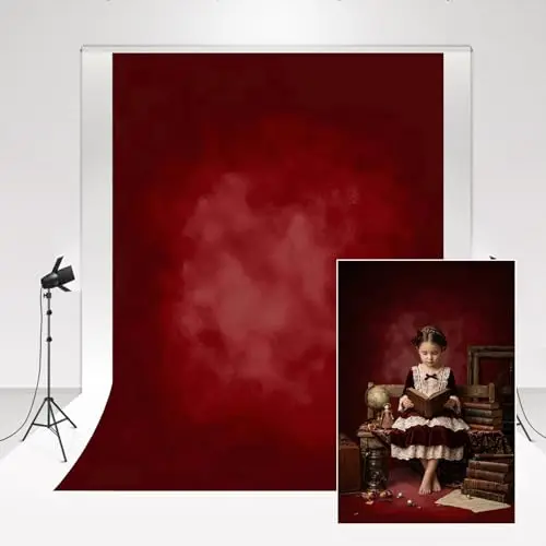 Kate Weinrote Textur, abstrakte Fotografie-Hintergründe, 1,5 x 2,2 m, für Neugeborene, professionelles Porträt, Hochzeit, dekorativer Hintergrund, Foto-Tapetenstudio