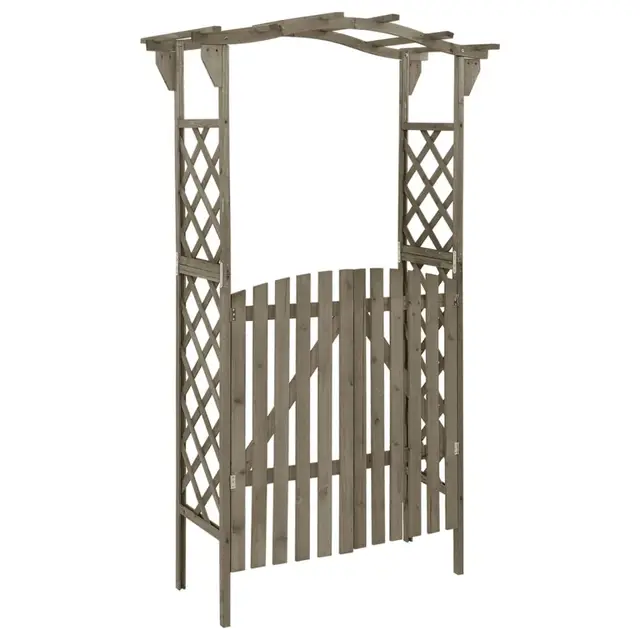 massbinet gartenbogen holz rankbogen