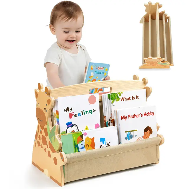 mhjy bücherregal kinder doppelseitig