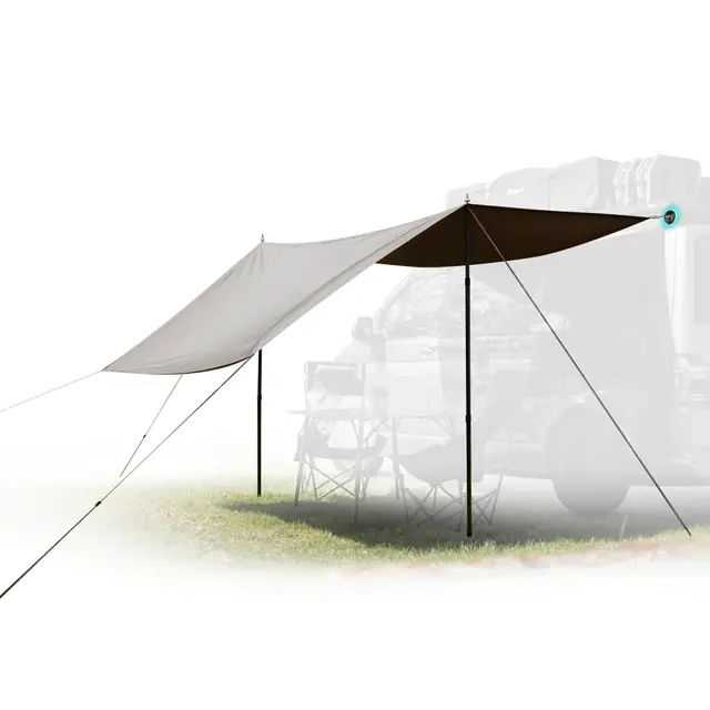 campnetic sonnensegel camping 2,5x3m