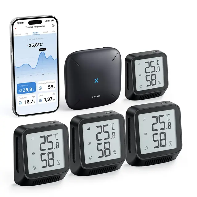 x-sense sth0a41 hygrometer thermometer
