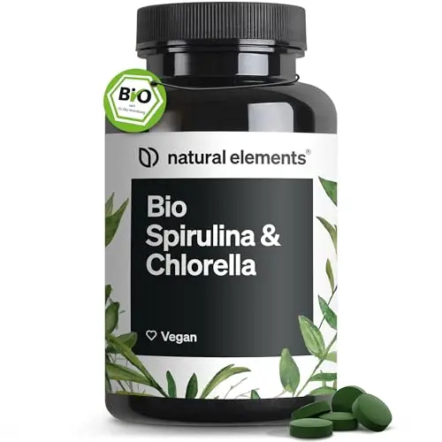 natural elements Bio Spirulina Chlorella