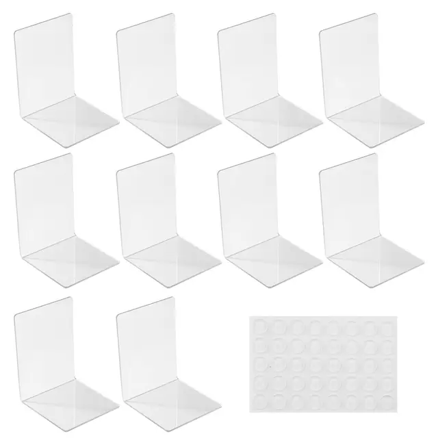liaila buchstützen set 10 stück acryl