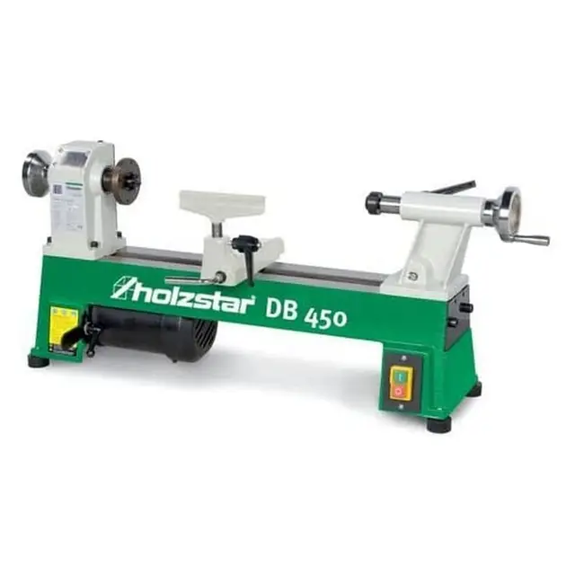 Holzstar Drechselbank Klein DB 450 (254 mm, 5 Drehzahlstufen)