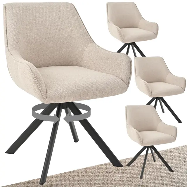 goeurvant 4er set drehbar