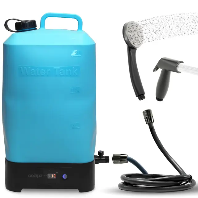 colapz elektrische campingdusche mit