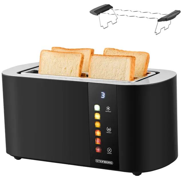 steinborg automatik toaster 4 scheiben