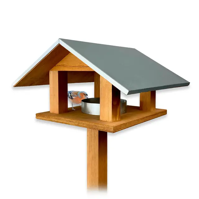 Gartenetage Vogelwunder Vogelfutterhaus mit Metalldach