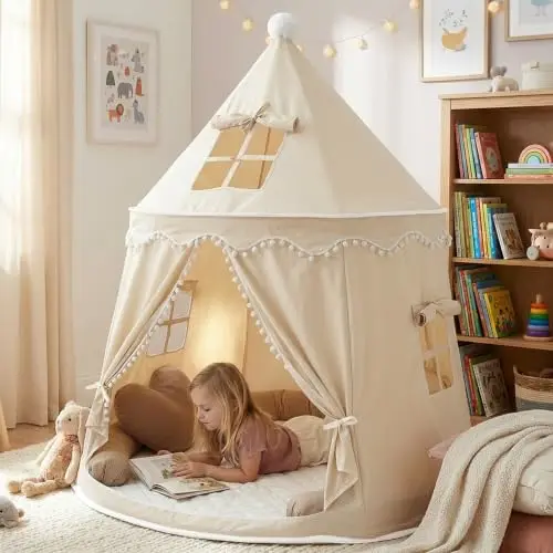 alritho spielzelt kinder 110x110x130cm