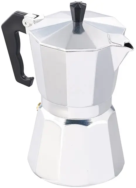 Espressokanne: Espressokocher für 6 Tassen; für Induktions-Herde geeignet; 300 ml (Espressomaschinen, Espressokanne Induktion, Mokka)
