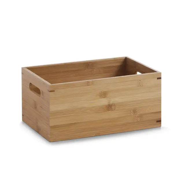 Zeller 13340 Aufbewahrungskiste, Bamboo, ca. 30 x 20 x 14 cm, Sonstige