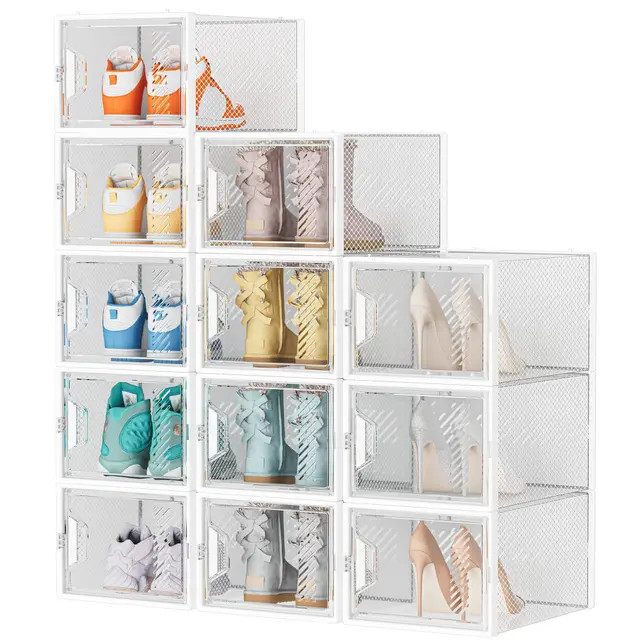 simpdiy schuhbox transparent 12er pack