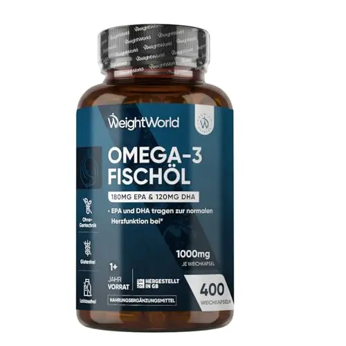 WeightWorld Omega 3 Fischöl