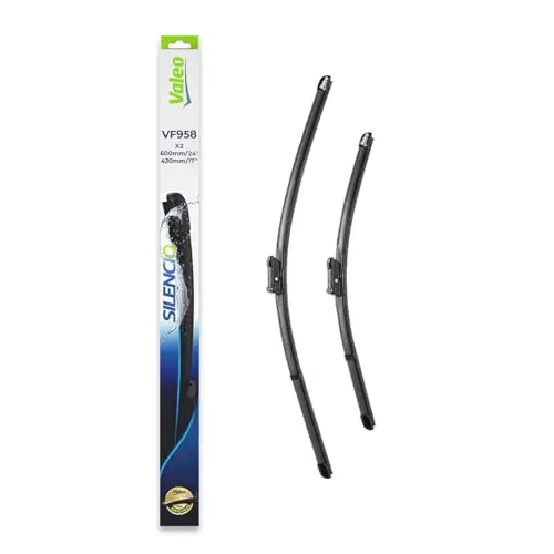 Valeo Silencio Set mit 2 Flachbalkenwischern VF958 - Vorne - 600 mm / 430 mm - Originalersatz - 577958