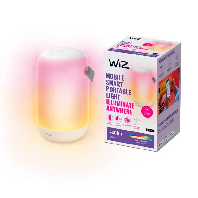 wiz tunable white color tischleuchte