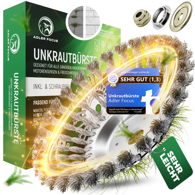 adler focus unkrautbürste light
