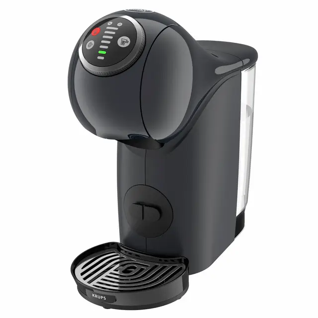 NESCAFÉ Dolce Gusto Genio S Plus von Krups, kompakte Kapselkaffeemaschine, 0,8 Liter Kapazitat, 1500 Watt, automatische Entkalkungswarnung , kosmisch-grau, KP340B