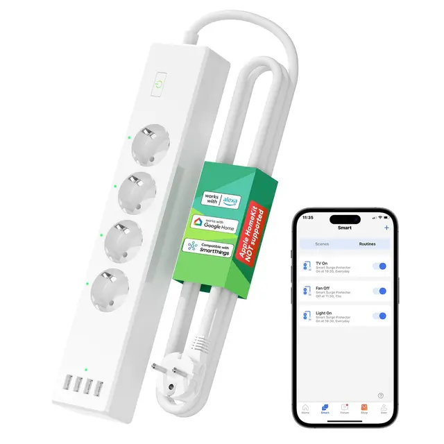 meross msp8840 smart steckdosenleiste