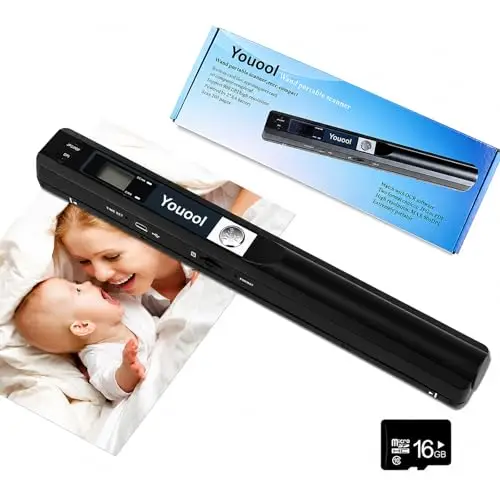 Youool Mini Handscanner A4 Dokumentenscanner