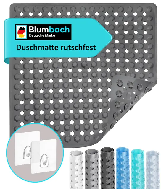 blumbach duschi matte rutschfest 53x53cm