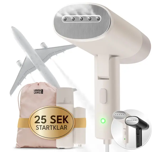 LEBENLANG LBL5267 Reise-Dampfglätter 900W