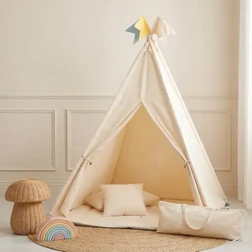 Nachtwaechter Tipi Zelt für Kinder Spielzelt