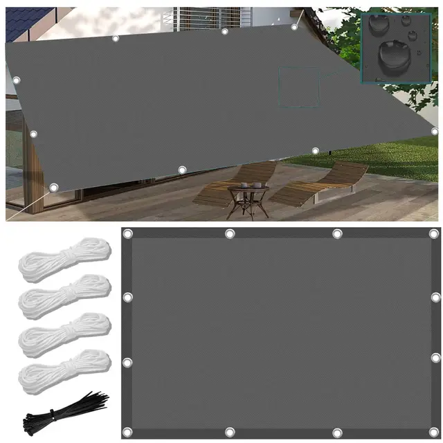 flysoul sonnensegel 2x3m wasserdicht