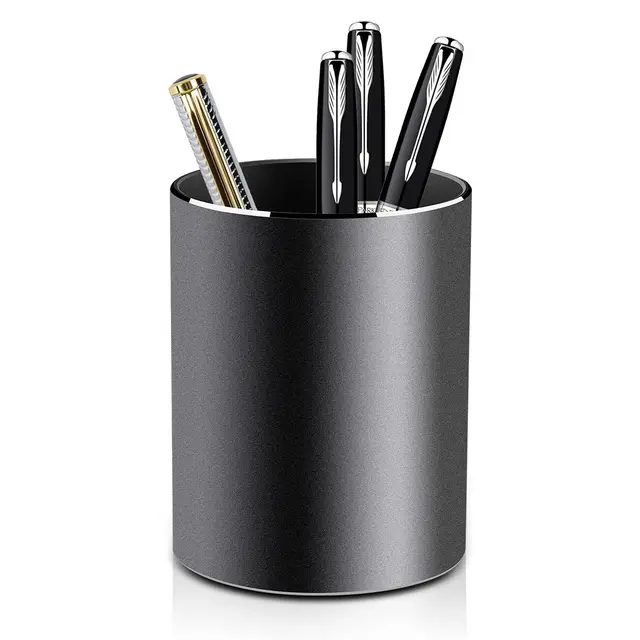 vaydeer runder stiftehalter aluminium