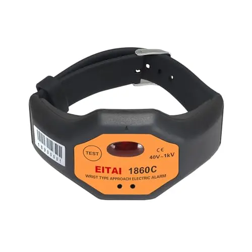 EITAI1860C Tragbarer Spannungsmelder 40V-1kV berührungslose Induktion mit Sound- & Lichtalarm persönlicher Spannungsdetektor Sicherheits-Spannungsprüfer V-Watch Herstellerdirektverkauf