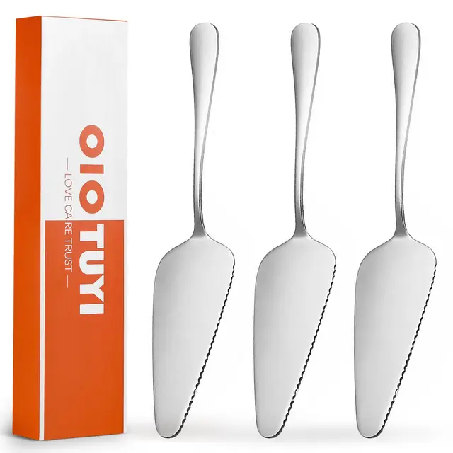 oioyuyi tortenheber set 3-tlg edelstahl