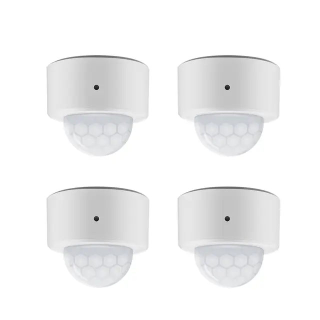 Haozee Zigbee PIR Smart-Bewegungssensor, hohe Empfindlichkeit, Echtzeit-Erkennung, Zigbee-Hub erforderlich, unterstützt Home Assistant und Zigbee2MQTT
