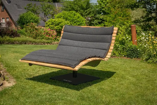 SCALANT Swing Hollywoodschaukel Lärche 360° drehbar 2–3 Personen