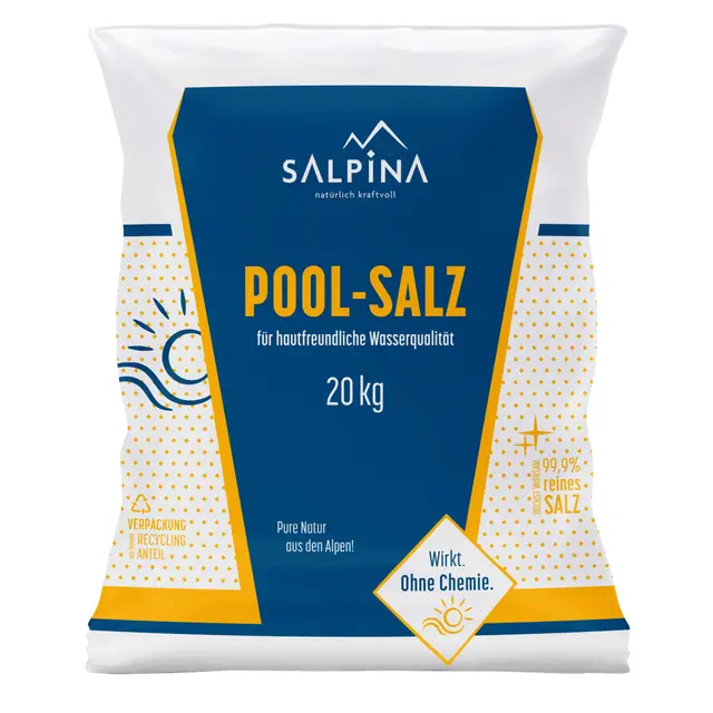 salpina poolsalz 20kg siedesalz 99,9%