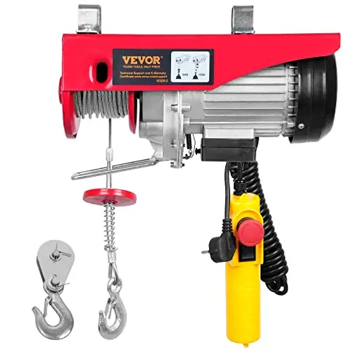 VEVOR PAYX600-2 Elektrische Seilwinde 600 kg 230V